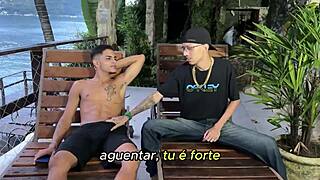 the gay teen sucking monster cock in amateur blowjob scene