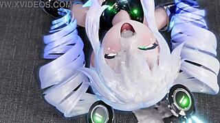 i-i love that mantis x uni neptunia anal