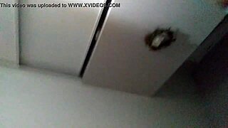 Feeling so good riding that white cock passionately