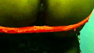 Anime girl solo masturbating with dildo on big ass