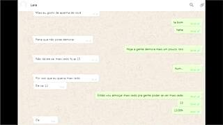 Novinha says, 'Take my ass with that monster cock!'