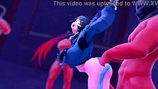Jane in a 3D Hentai Anime Adventure