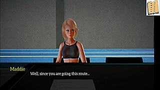 My new family 19 follows teen blonde with small tits in cartoon game