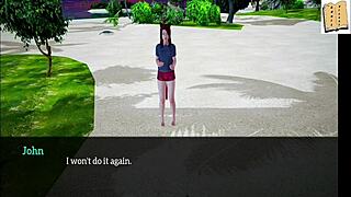 My new family 19 follows teen blonde with small tits in cartoon game