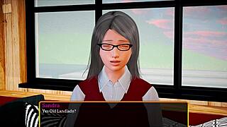 Amateur family's erotic journey in a visual novel