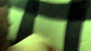 Homemade gay solo with throbbing cock