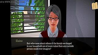 Hey, check out my new family in this homemade hentai anime.