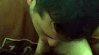 amateur slut just sucked my cock like a pro in this casual hookup.