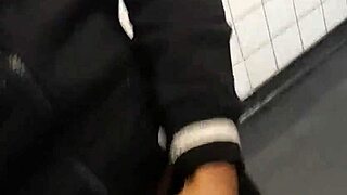 Gym Bathroom Naughtiness Or Public Exposure?