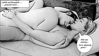 Judith loves pussy in cartoon hentai anime