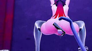 Yo, check this 3D hentai race queen Jane getting wild! 🔥