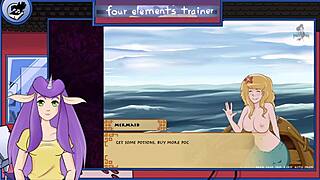 in avatar, the blonde with big tits asks, want to train with me?