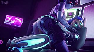 i can't get enough of this overwatch futanari hmv pmv.