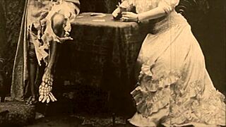 Vintage Halloween Mystery Unfolds in Retro Gay Scene