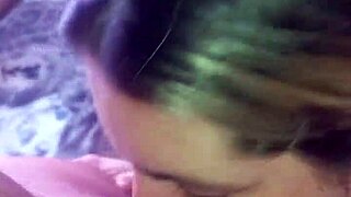 i love this rich slut, slobbering her tits and giving cum in mouth