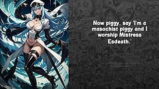 Faygrey Teases Prisoner With Esdeath's Joi Submission