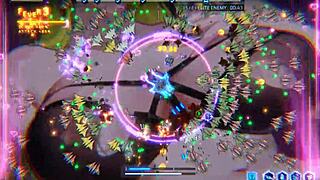 Teen waifu in sexy outfit busts out big tits in wings of seduction hentai game