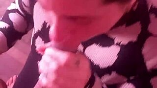 i love this rich slut, slobbering her tits and giving cum in mouth