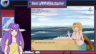 in avatar, the blonde with big tits asks, want to train with me?