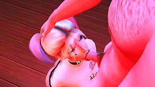 Harley Quinn In Rough Anal Sex Slave