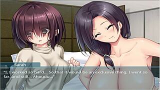 Stepmom and Stepsister Virginity Taken in Wild Hentai Game?