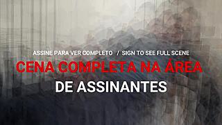 Yuri gaucho showing off in front of the mirror.