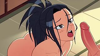 I begged my stepbrother to finish inside my wet cartoon pussy.