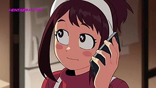 I begged my stepbrother to finish inside my wet cartoon pussy.