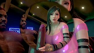 tifa and barret banging all night in front of cloud hmv wow 😍