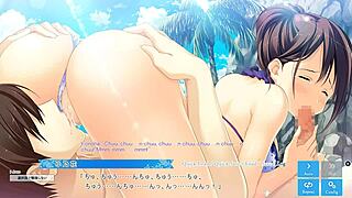 wanna dive into kanojo to ore resort scene10 with subtitles?