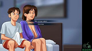 Summertime Saga Ep 28 - Ela Beats Me Hidden in Car