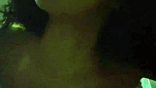 Amateur gay throat training session