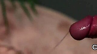 damn, this hot bombshell just took a huge jizz load on her face!