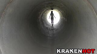 hot redhead milf's emotional outdoor casting interview