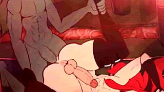 demon fucks devil lynn in futanari hentai animation