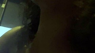 Amateur gay throat training session