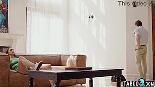 Wow! AC Repairman Seduces Naive Big-Boobed Housewife Bella Rolland into Wild Fuck!