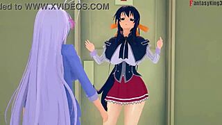 akeno guards the door while i fuck kuroka dxd ntr mandess 8 full fantasyking3 😏