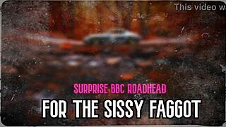 surprise bbc roadhead for the sissy faggot xvideos