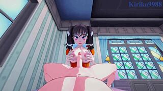 Diane and Elizabeth Liones engage in intense sex in the seven deadly sins pov hentai.