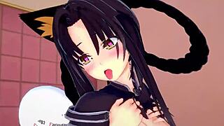 akeno guards the door while i fuck kuroka dxd ntr mandess 8 full fantasyking3 😏