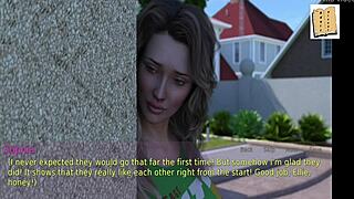 A wife and stepmother in an erotic game