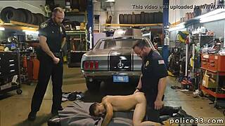 Gay gothic twink teens play with sex toys before getting boinked by police