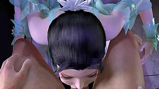 whoa, check this 3d asian cosplay whore cheat with a massive cock in part 2!