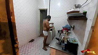 Slamming Hard in Kitchen with My Stepdaughter Anal