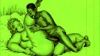Vintage Erotic Drawings Show Raw Cartoon Lust in Detail.