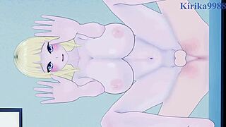 minami fuyuki screams during intense creampie sex in hentai!