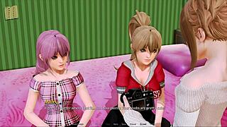 Harem Hotel 62 with Hotel Hentai Anime Game Action!