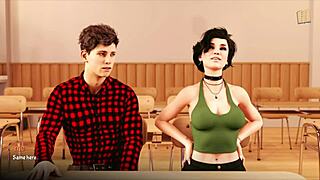 a o a academy 39 adventure in anime style