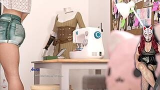 hey, check out this cute 18yo teen cosplayer in episode 11!